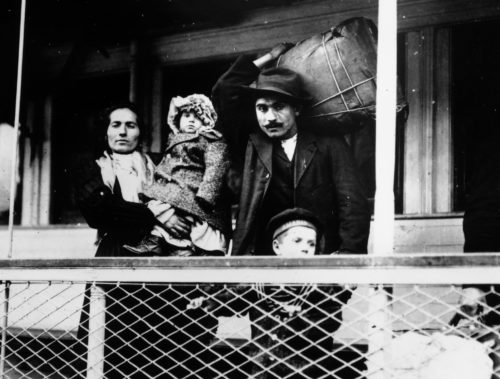 foto di immigrati italiani 1905